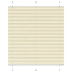 Estor Plisado crema 120x150 cm Tela Ancho 119,4 cm Poliéster de , Persianas y estores - Ref: Foro24-4015300, Precio: 23,45 €,...