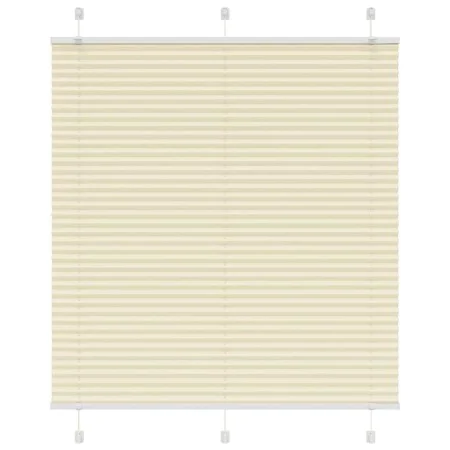 Estor Plisado crema 120x150 cm Tela Ancho 119,4 cm Poliéster de , Persianas y estores - Ref: Foro24-4015300, Precio: 23,45 €,...