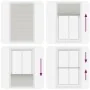 Estor Plisado gris claro 120x200 cm Tela Ancho 119,4 cm de , Persianas y estores - Ref: Foro24-4015368, Precio: 26,44 €, Desc...