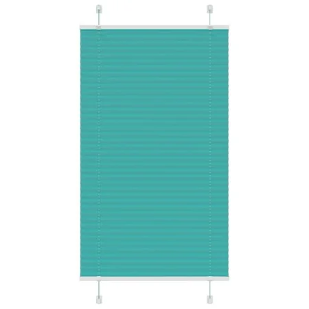 Estor Plisado verde petróleo 80x150 cm Tela Ancho 79,4 cm de , Persianas y estores - Ref: Foro24-4015394, Precio: 15,85 €, De...
