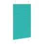 Estor Plisado verde petróleo 80x150 cm Tela Ancho 79,4 cm de , Persianas y estores - Ref: Foro24-4015394, Precio: 15,85 €, De...