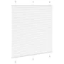 Estor Plisado blanco 115x100 cm Tela Ancho 114,4 cm Poliéster de , Persianas y estores - Ref: Foro24-4015486, Precio: 18,97 €...