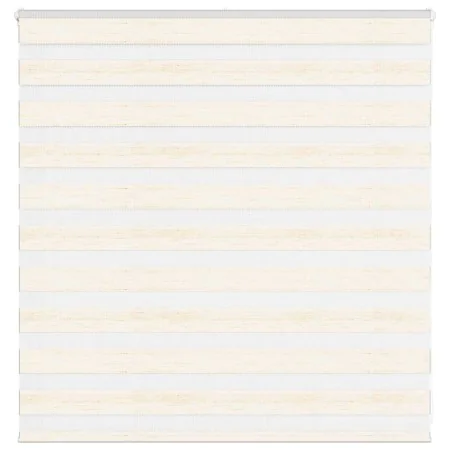 Estor cebra beige mármol tejido ancho 140,9 cm poliéster de , Persianas y estores - Ref: Foro24-4014634, Precio: 22,61 €, Des...