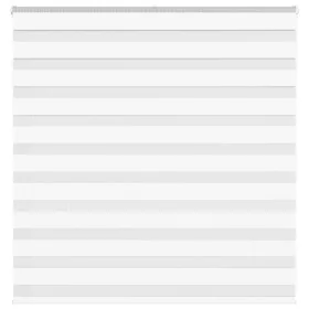 Estor cebra blanco 145x100 cm tejido ancho 140,9 cm poliéster de , Persianas y estores - Ref: Foro24-4014738, Precio: 24,50 €...