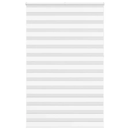 Estor cebra blanco 145x230 cm tejido ancho 140,9 cm poliéster de , Persianas y estores - Ref: Foro24-4014816, Precio: 36,35 €...