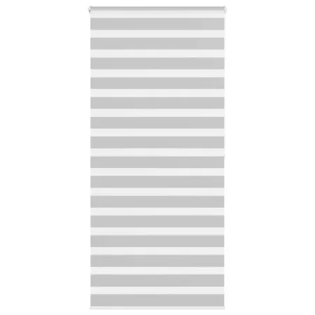 Estor cebra gris claro 95x200cm tejido ancho 90,9 cm poliéster de , Persianas y estores - Ref: Foro24-4014468, Precio: 27,87 ...