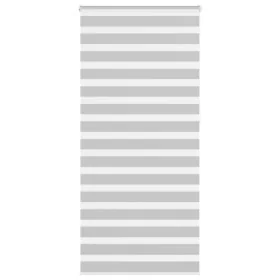 Estor cebra gris claro 95x230 cm tejido ancho 90,9 cm poliéster de , Persianas y estores - Ref: Foro24-4014494, Precio: 25,43...