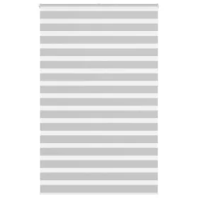 Estor cebra gris claro 150x230cm tejido ancho 145,9cm poliéster de , Persianas y estores - Ref: Foro24-4014505, Precio: 39,37...