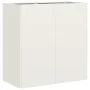 Jardinera de acero laminado en frío blanco 80x40x80 cm de , Maceteros y jardineras - Ref: Foro24-860711, Precio: 121,67 €, De...