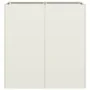 Jardinera de acero laminado en frío blanco 80x40x80 cm de , Maceteros y jardineras - Ref: Foro24-860711, Precio: 121,67 €, De...