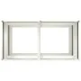 Jardinera de acero laminado en frío blanco 80x40x80 cm de , Maceteros y jardineras - Ref: Foro24-860711, Precio: 121,67 €, De...