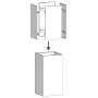 Jardinera 40x40x80 cm acero inoxidable de , Maceteros y jardineras - Ref: Foro24-860707, Precio: 97,36 €, Descuento: %