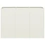 Jardinera de acero laminado en frío blanco 120x40x80 cm de , Maceteros y jardineras - Ref: Foro24-860718, Precio: 159,85 €, D...