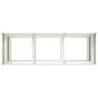 Jardinera de acero laminado en frío blanco 120x40x80 cm de , Maceteros y jardineras - Ref: Foro24-860718, Precio: 159,85 €, D...