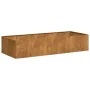 Jardinera oxidada 200x80x40 cm acero corten de , Maceteros y jardineras - Ref: Foro24-860758, Precio: 105,63 €, Descuento: %
