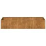 Jardinera oxidada 200x80x40 cm acero corten de , Maceteros y jardineras - Ref: Foro24-860758, Precio: 105,63 €, Descuento: %