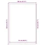 Felpudo azul 80x120 cm de , Felpudos - Ref: Foro24-4105572, Precio: 27,01 €, Descuento: %