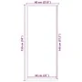 Gray doormat 60x150 cm by , Doormats - Ref: Foro24-4105636, Price: 27,26 €, Discount: %