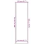Felpudo gris 115x400 cm de , Felpudos - Ref: Foro24-4105643, Precio: 103,19 €, Descuento: %