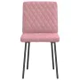 Esszimmerstühle, 4 Stück, rosa Samt von , Essstühle - Ref: Foro24-3315207, Preis: 165,12 €, Rabatt: %