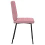 Esszimmerstühle, 4 Stück, rosa Samt von , Essstühle - Ref: Foro24-3315207, Preis: 165,12 €, Rabatt: %