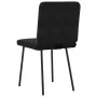 Sillas de comedor 4 unidades terciopelo negro de , Sillas de comedor - Ref: Foro24-3315239, Precio: 168,08 €, Descuento: %