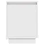 Mesilla de noche con luces LED blanca 38x34x50 cm de , Mesitas de noche - Ref: Foro24-861265, Precio: 47,42 €, Descuento: %