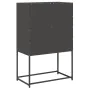 Aparador de acero negro 68x39x107 cm de , Aparadores - Ref: Foro24-853344, Precio: 95,31 €, Descuento: %