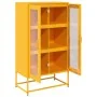 Mustard yellow steel sideboard 68x39x123 cm by , Sideboards - Ref: Foro24-853359, Price: 143,49 €, Discount: %