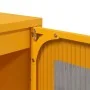 Mustard yellow steel sideboard 68x39x123 cm by , Sideboards - Ref: Foro24-853359, Price: 143,49 €, Discount: %