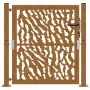 Gartentor-Design mit verwittertem Stahl-Latten 105x105 cm. von , Gartentore - Ref: Foro24-4100984, Preis: 167,45 €, Rabatt: %