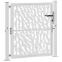 Gartentor-Design mit verwittertem Stahl-Latten 105x105 cm. von , Gartentore - Ref: Foro24-4100984, Preis: 167,45 €, Rabatt: %