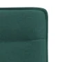 Sillas de comedor 6 unidades tela verde oscuro de , Sillas de comedor - Ref: Foro24-3315595, Precio: 299,32 €, Descuento: %