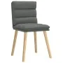 Drehbare Esszimmerstühle, 4 Stück, dunkelgraues Stoffpolster. von , Essstühle - Ref: Foro24-3315394, Preis: 214,98 €, Rabatt: %