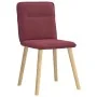 Dining chairs 4 units, red wine fabric by , dining chairs - Ref: Foro24-3315323, Price: 200,61 €, Discount: %