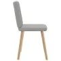Esstischstühle 6 Stück Stoff in Grau-Nebel von , Essstühle - Ref: Foro24-3315576, Preis: 292,29 €, Rabatt: %