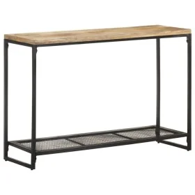 Massivholz-Konsolentisch aus Mangoholz 110x35x75 cm von , Seitentische - Ref: Foro24-320247, Preis: 123,07 €, Rabatt: %