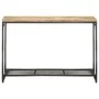 Mesa consola de madera maciza de mango 110x35x75 cm de , Mesas auxiliares - Ref: Foro24-320247, Precio: 123,07 €, Descuento: %