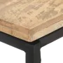 Solid mango wood console table 110x35x75 cm by , Side tables - Ref: Foro24-320247, Price: 123,07 €, Discount: %