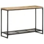 Mesa consola de madera maciza de mango 110x35x75 cm de , Mesas auxiliares - Ref: Foro24-320247, Precio: 123,07 €, Descuento: %