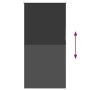 Estor Enrollable Opaco negro 80x150 cm Tela Ancho 75,7 cm de , Persianas y estores - Ref: Foro24-4010864, Precio: 18,09 €, De...