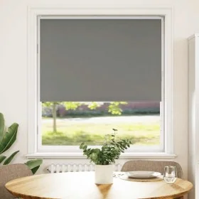 Estor Enrollable Opaco gris 110x130 cm Tela Ancho 105,7 cm de , Persianas y estores - Ref: Foro24-4011104, Precio: 26,61 €, D...