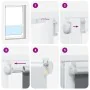 Estor Enrollable Opaco marino 40x230 cm Tela Ancho 35,7 cm de , Persianas y estores - Ref: Foro24-4011584, Precio: 16,21 €, D...