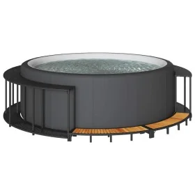 Revestimiento de bañera de hidromasaje con almacenaje y escalón de , Accesorios para piscinas y spa - Ref: Foro24-365610, Pre...