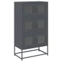 Aparador de acero gris antracita 68x39x123 cm de , Aparadores - Ref: Foro24-853352, Precio: 136,45 €, Descuento: %