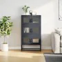 Aparador de acero gris antracita 68x39x123 cm de , Aparadores - Ref: Foro24-853352, Precio: 136,45 €, Descuento: %