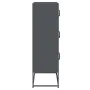 Aparador de acero gris antracita 68x39x123 cm de , Aparadores - Ref: Foro24-853352, Precio: 136,45 €, Descuento: %