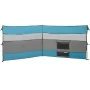 Cortaviento de camping impermeable azul 340x130 cm de , Paravientos - Ref: Foro24-4009658, Precio: 28,74 €, Descuento: %