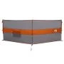 Cortaviento de camping impermeable gris naranja 344x120 cm de , Paravientos - Ref: Foro24-4009653, Precio: 27,44 €, Descuento: %