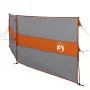 Cortaviento de camping impermeable gris naranja 344x120 cm de , Paravientos - Ref: Foro24-4009653, Precio: 27,44 €, Descuento: %